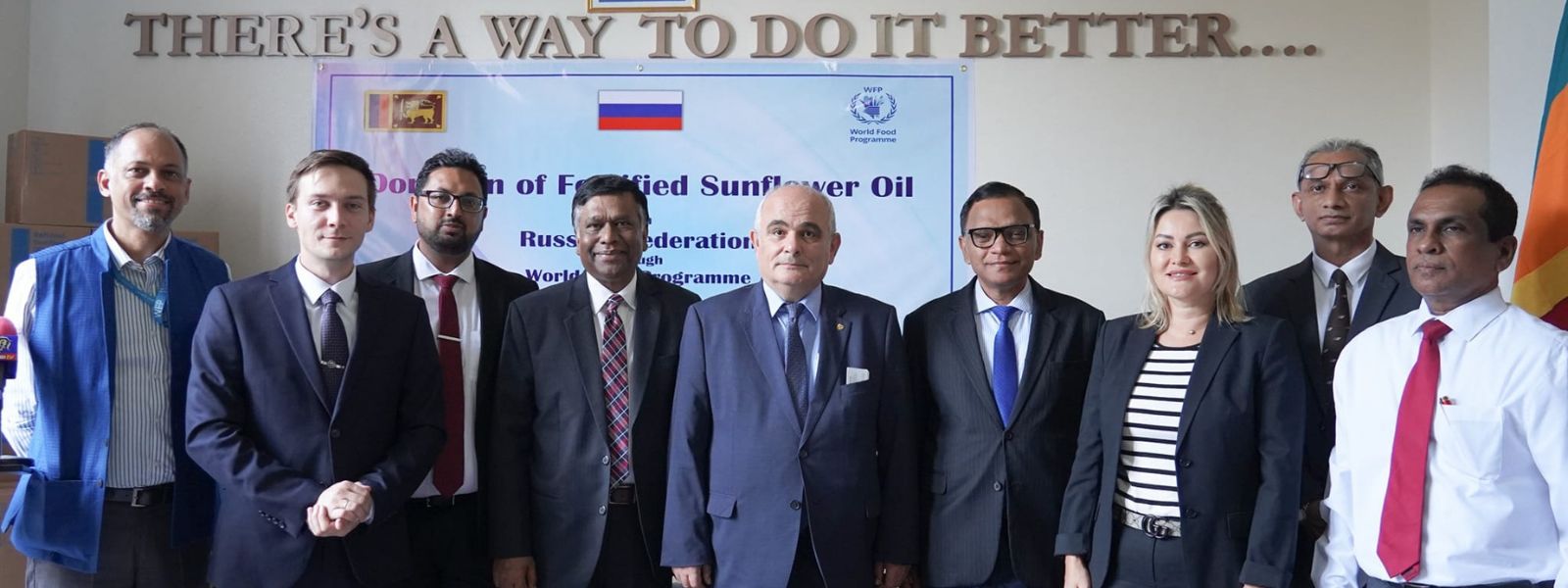 Sri Lanka Receives 117 Tonnes of Sunflower Oil